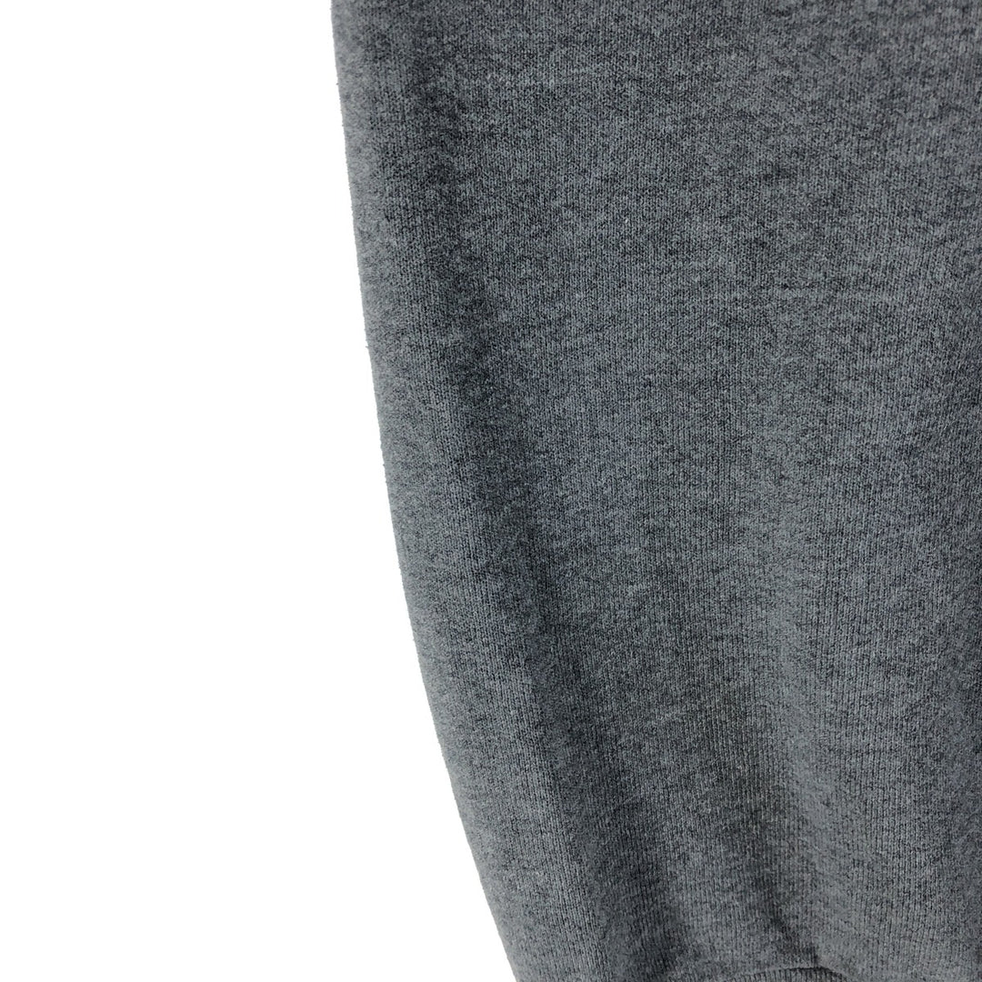 90'S Fruit of the Loom plain blank sweatshirt, made in the USA, men's size L, vintage cotton gray type Vintage Second Hand