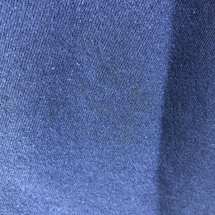 Vintage 90'S Hanes SPORT plain blank sweatshirt, made in the USA, men's size XL cotton navy blue type Vintage Second Hand