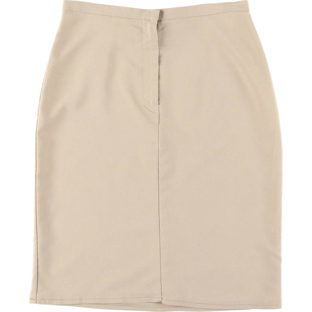 35th & 10th Half-Length Tight Skirt Made in USA Women's Size S polyester Beige type Vintage Second Hand