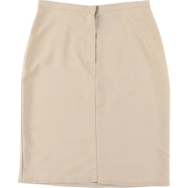 35th & 10th Half-Length Tight Skirt Made in USA Women's Size S polyester Beige type Vintage Second Hand