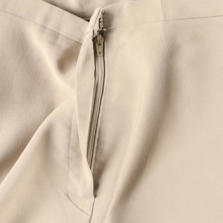 35th & 10th Half-Length Tight Skirt Made in USA Women's Size S polyester Beige type Vintage Second Hand