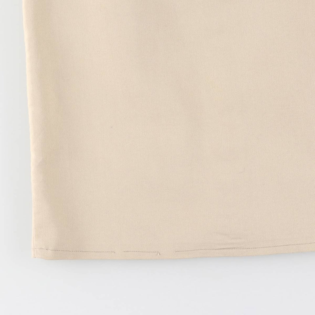 35th & 10th Half-Length Tight Skirt Made in USA Women's Size S polyester Beige type Vintage Second Hand