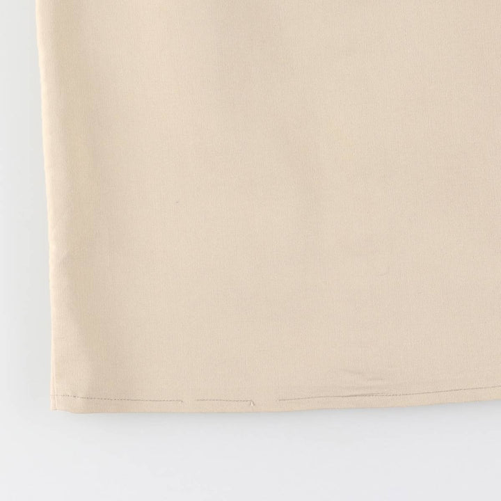 35th & 10th Half-Length Tight Skirt Made in USA Women's Size S polyester Beige type Vintage Second Hand