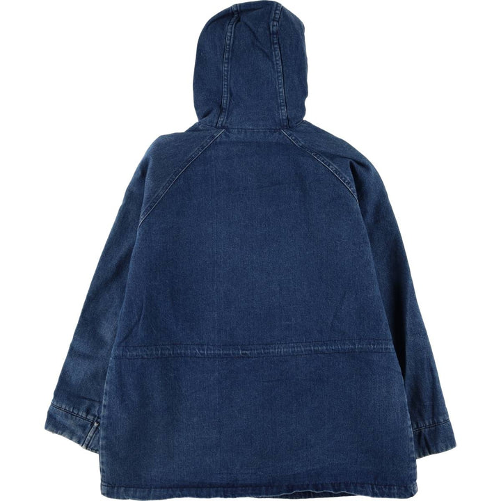 80'S LLBean Denim Parka Women's Size L Vintage /eaa524937