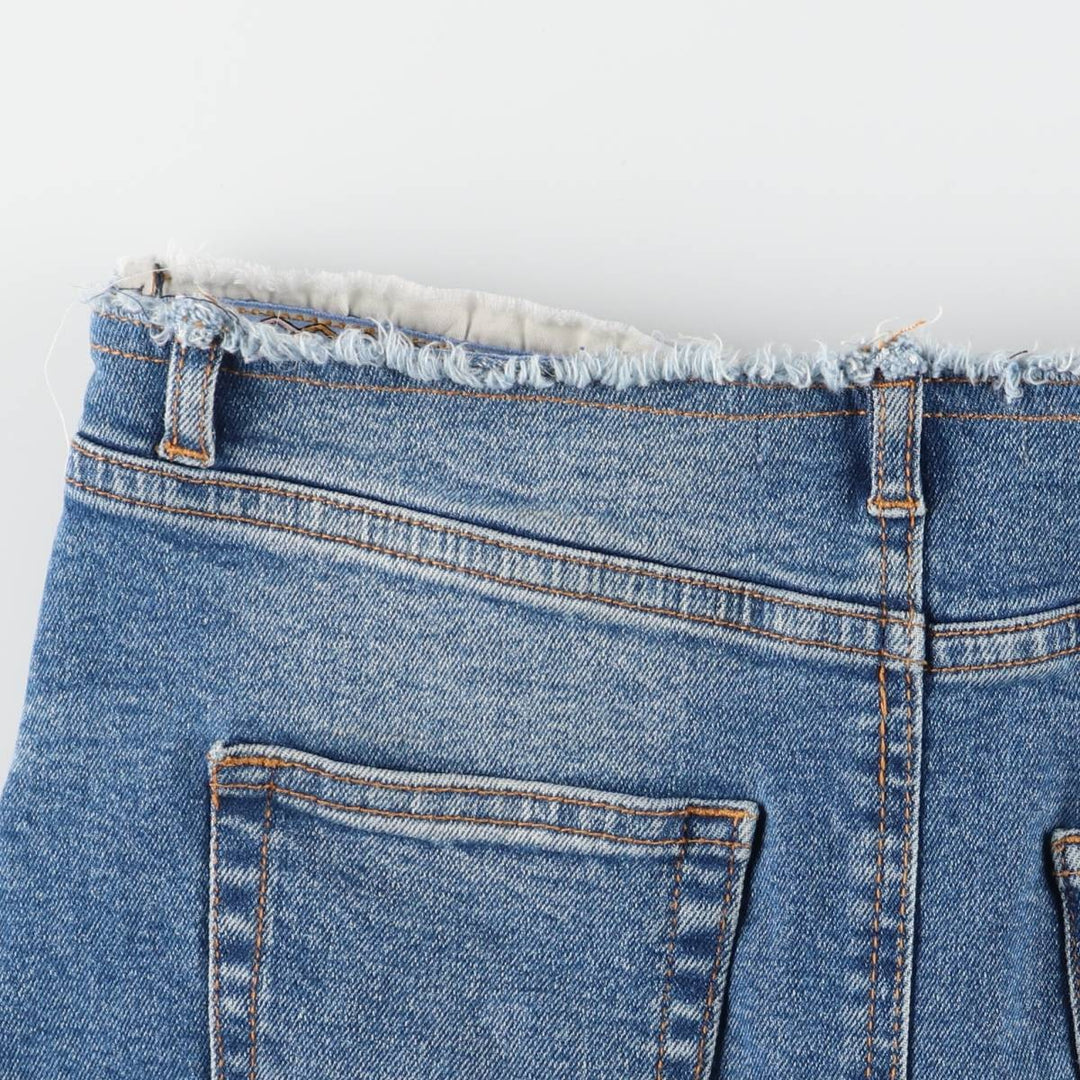 Mavi Jeans Denim Half-Length Tight Skirt, Women's Size Medium cotton blue type Vintage Second Hand