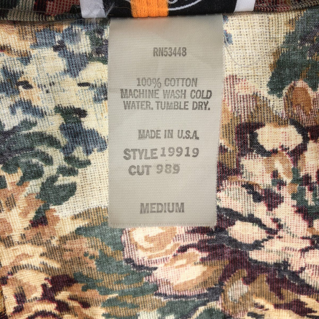 CALIFORNIA BAY CLUB Floral Print Easy Jacket Tailored Jacket Made in USA Women's M Size /eaa524951