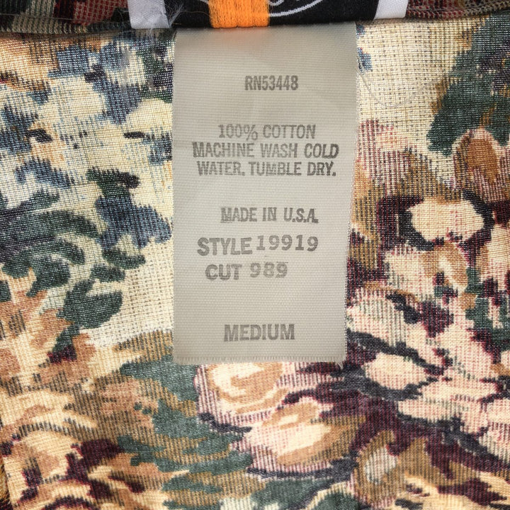 CALIFORNIA BAY CLUB Floral Print Easy Jacket Tailored Jacket Made in USA Women's M Size /eaa524951