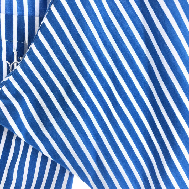 Ralph Lauren LAUREN Lauren Stripe Pattern 3/4 Sleeve Long Sleeve Cotton Striped Shirt Women's XL /eaa524956