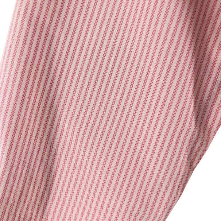 Ralph Lauren Slim Fit Long Sleeve Button-Down Striped Shirt, Women's Size Medium cotton pink type Vintage Second Hand