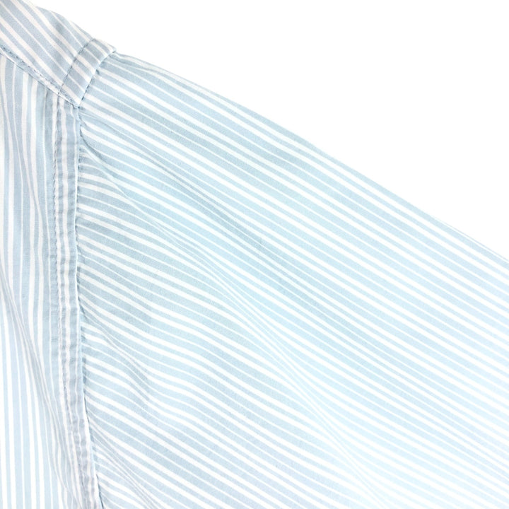 Levi's Women's Long Sleeve Cotton Striped Shirt, Size L cotton Blue type light blue Vintage Second Hand