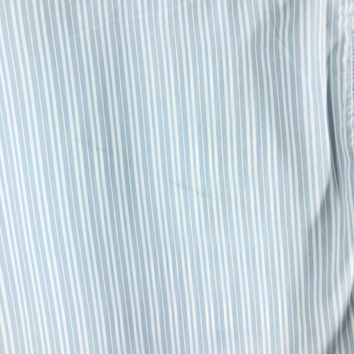 Levi's Women's Long Sleeve Cotton Striped Shirt, Size L cotton Blue type light blue Vintage Second Hand