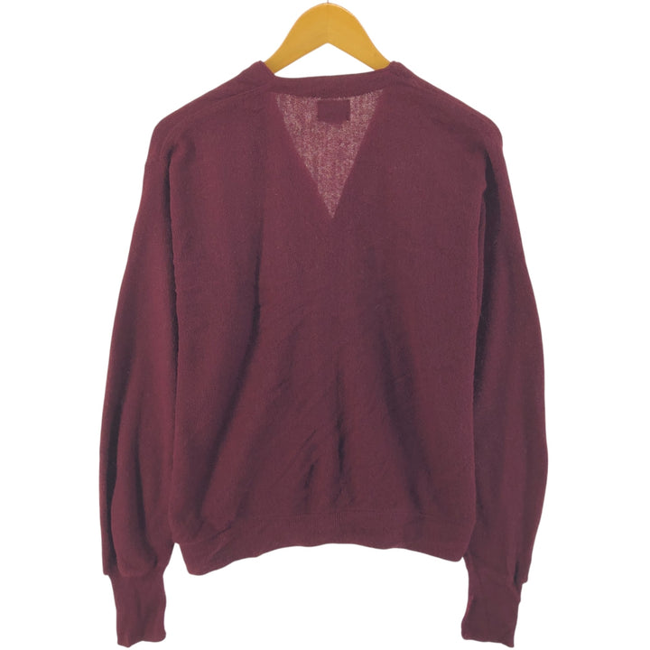 80s-90'S Lacoste IZOD Acrylic Knit Cardigan Made in USA Men's M Size Vintage /eaa525010