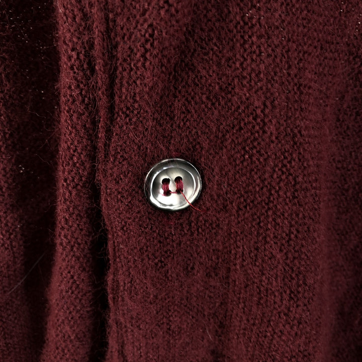 80s-90'S Lacoste IZOD Acrylic Knit Cardigan Made in USA Men's M Size Vintage /eaa525010