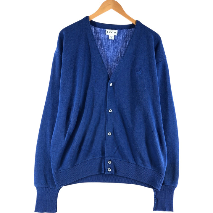 IZOD Acrylic Knit Cardigan Made in USA Men's XL /eaa525057