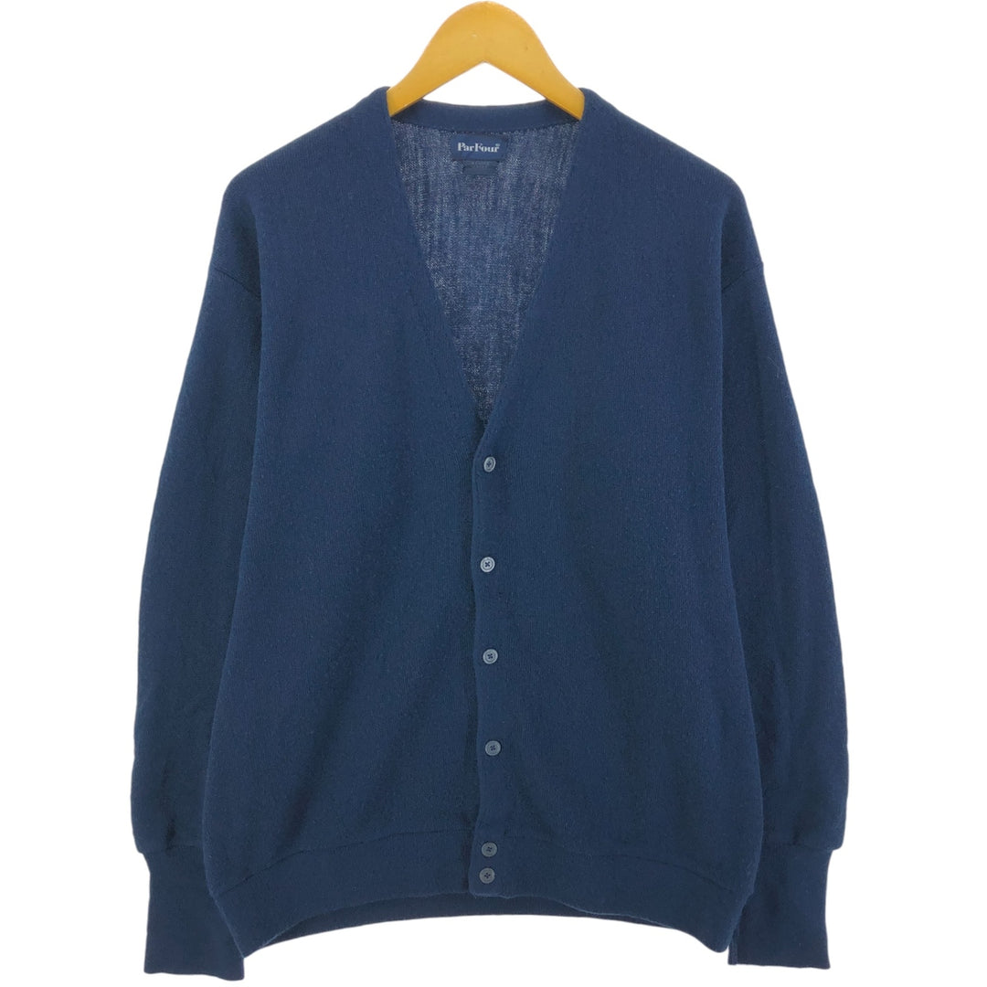 90s~00'S PAR FOUR Acrylic Knit Cardigan Made in USA Men's XL /eaa525063