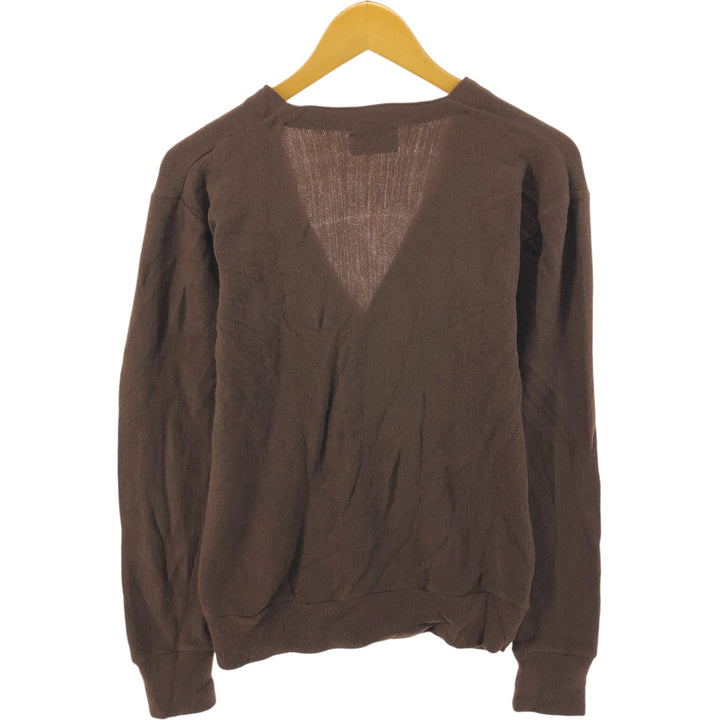 70s~80'S Sears SPORTSWEAR Acrylic Knit Cardigan Men's M Size Vintage /eaa525064