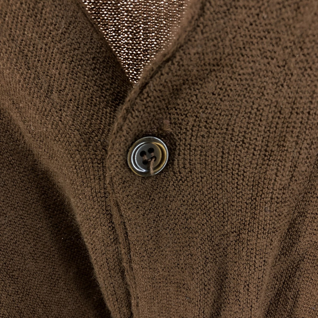 70s~80'S Sears SPORTSWEAR Acrylic Knit Cardigan Men's M Size Vintage /eaa525064