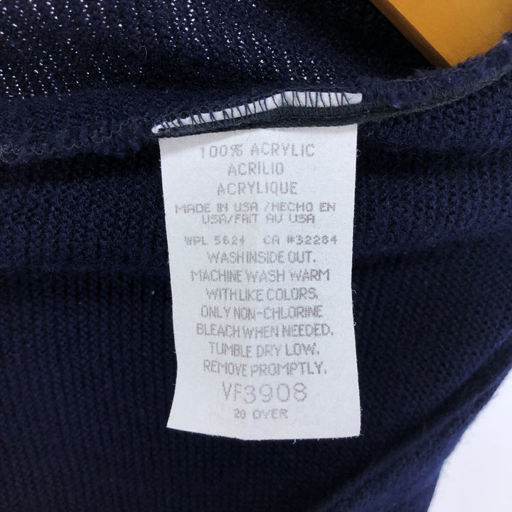 90'S Sedgefield acrylic knit cardigan, made in the USA, men's XL size, vintage /eaa525069