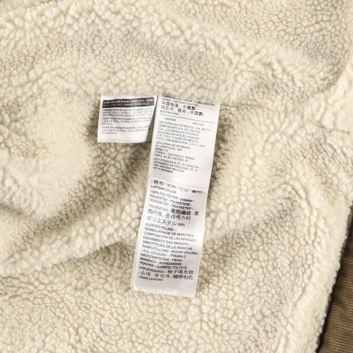 Levi's 16365-0061 Corduroy Boa Jacket Men's Size L / eaa525073