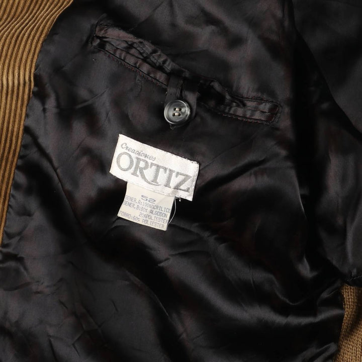 ORTIZ Corduroy Jacket Men's Size L /eaa525075