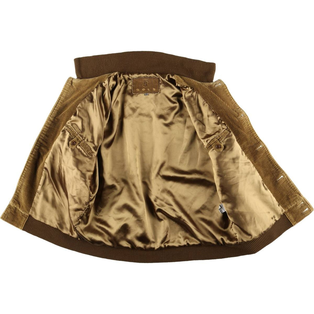 GOLD Corduroy Blouson Men's XL equivalent /eaa525077