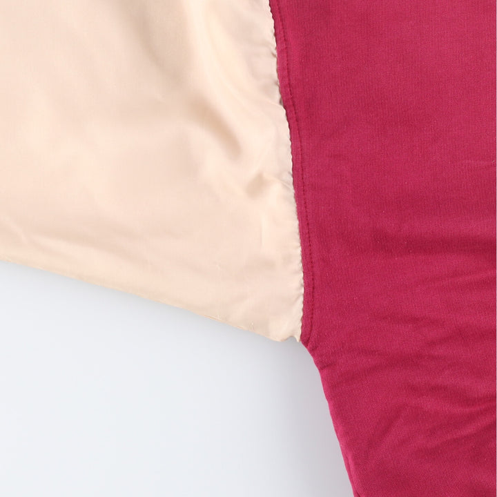 90'S Nike Silver Tag Back Logo Padded Cotton Button Varsity Jacket Men's L Size /eaa525083