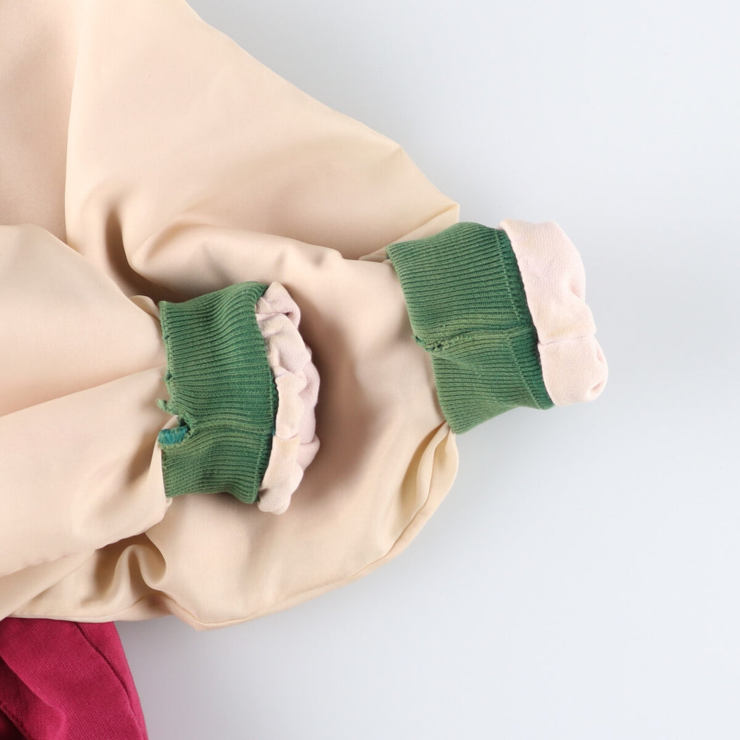 90'S Nike Silver Tag Back Logo Padded Cotton Button Varsity Jacket Men's L Size /eaa525083