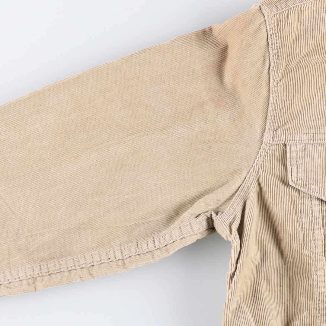 70'S Levi's Vintage Trucker Type Corduroy Jacket Men's M Size / eaa525084