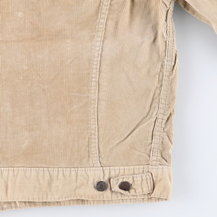 70'S Levi's Vintage Trucker Type Corduroy Jacket Men's M Size / eaa525084