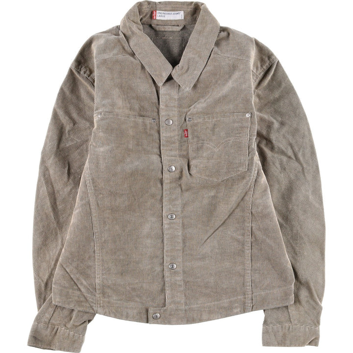 Levi's ENGINEERED 70100-1969 Euro Model 3D Corduroy Jacket Men's Size L / eaa525085