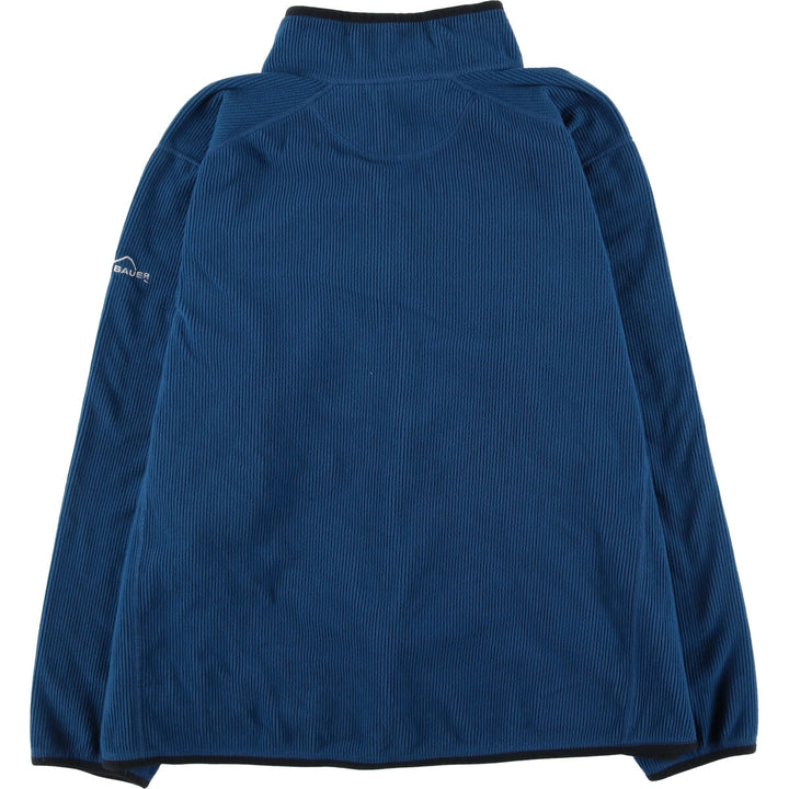 Eddie Bauer Fleece Jacket, Men's XL polyester blue type Vintage Second Hand
