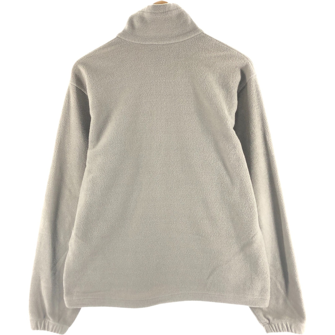 00'S Columbia fleece jacket, men's size M polyester Beige type Vintage Second Hand