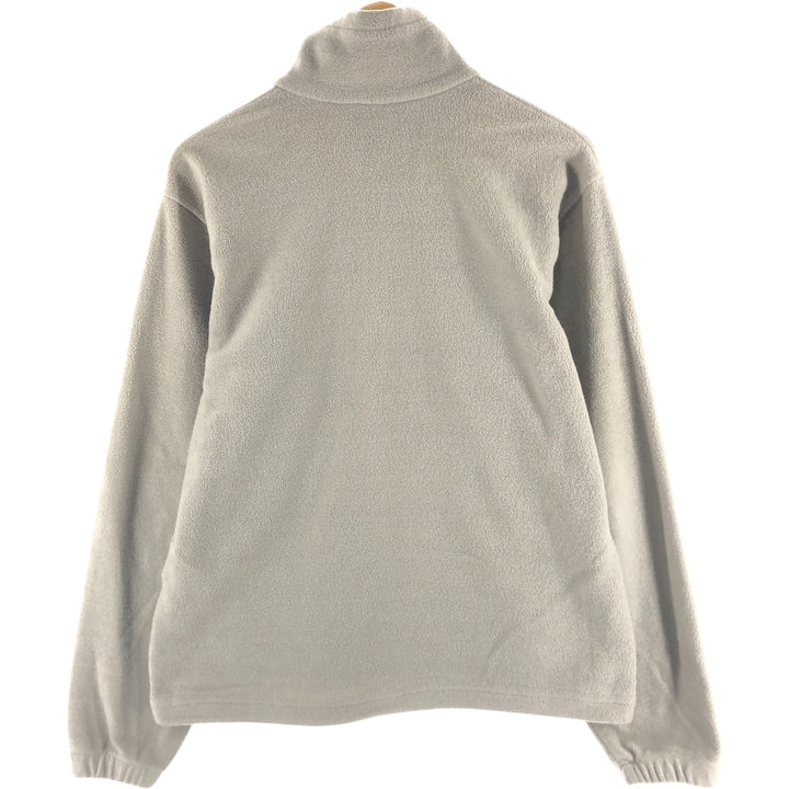 00'S Columbia fleece jacket, men's size M polyester Beige type Vintage Second Hand