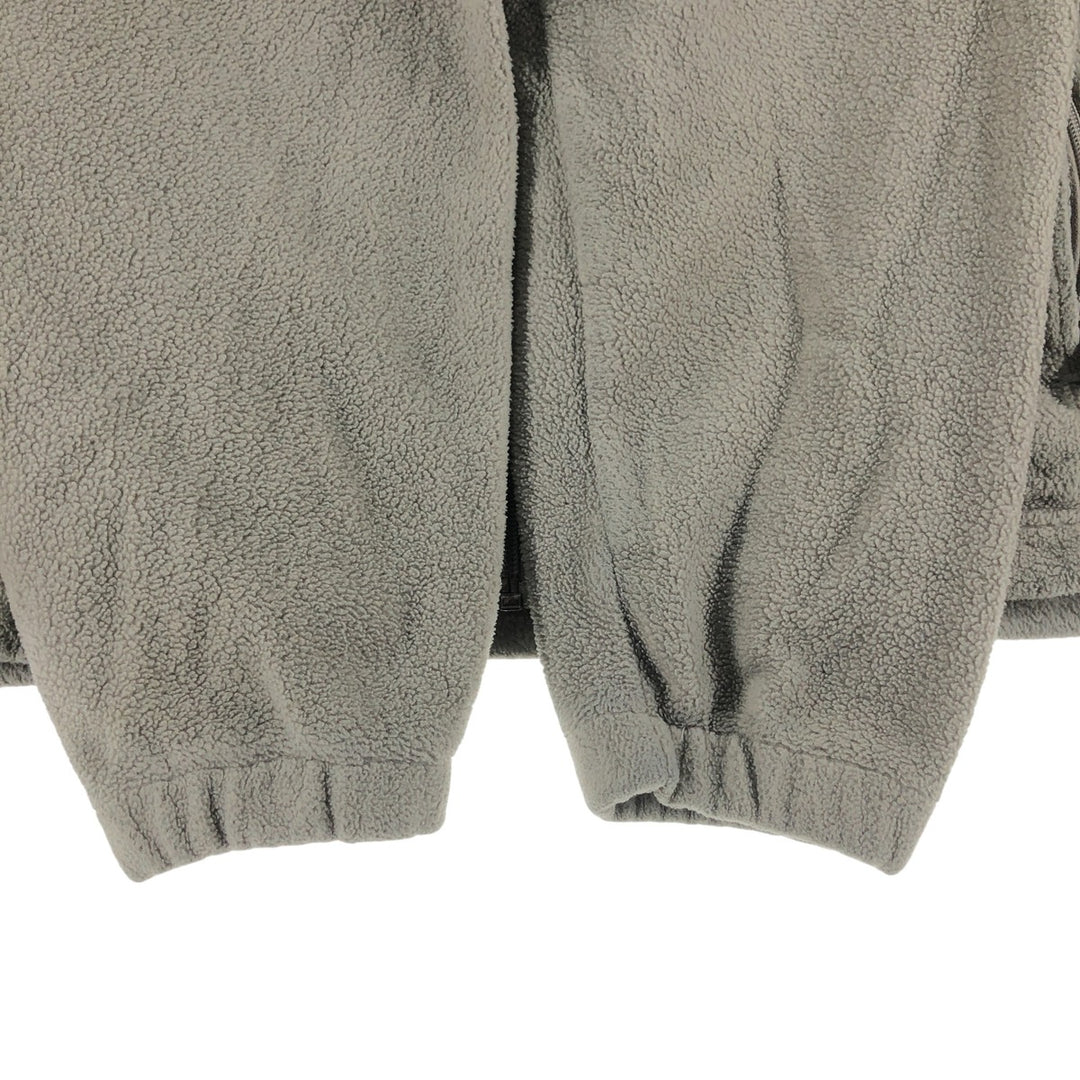 00'S Columbia fleece jacket, men's size M polyester Beige type Vintage Second Hand