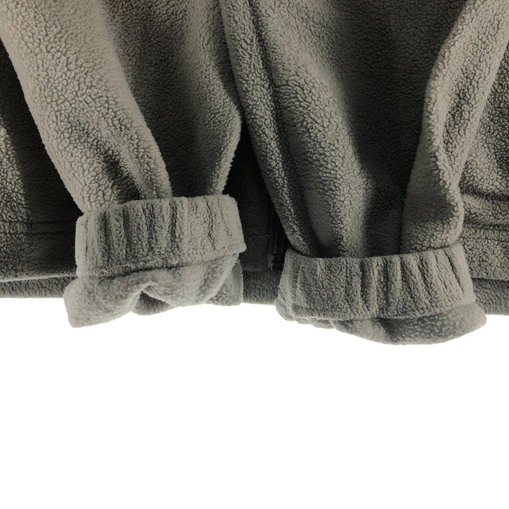 00'S Columbia fleece jacket, men's size M polyester Beige type Vintage Second Hand