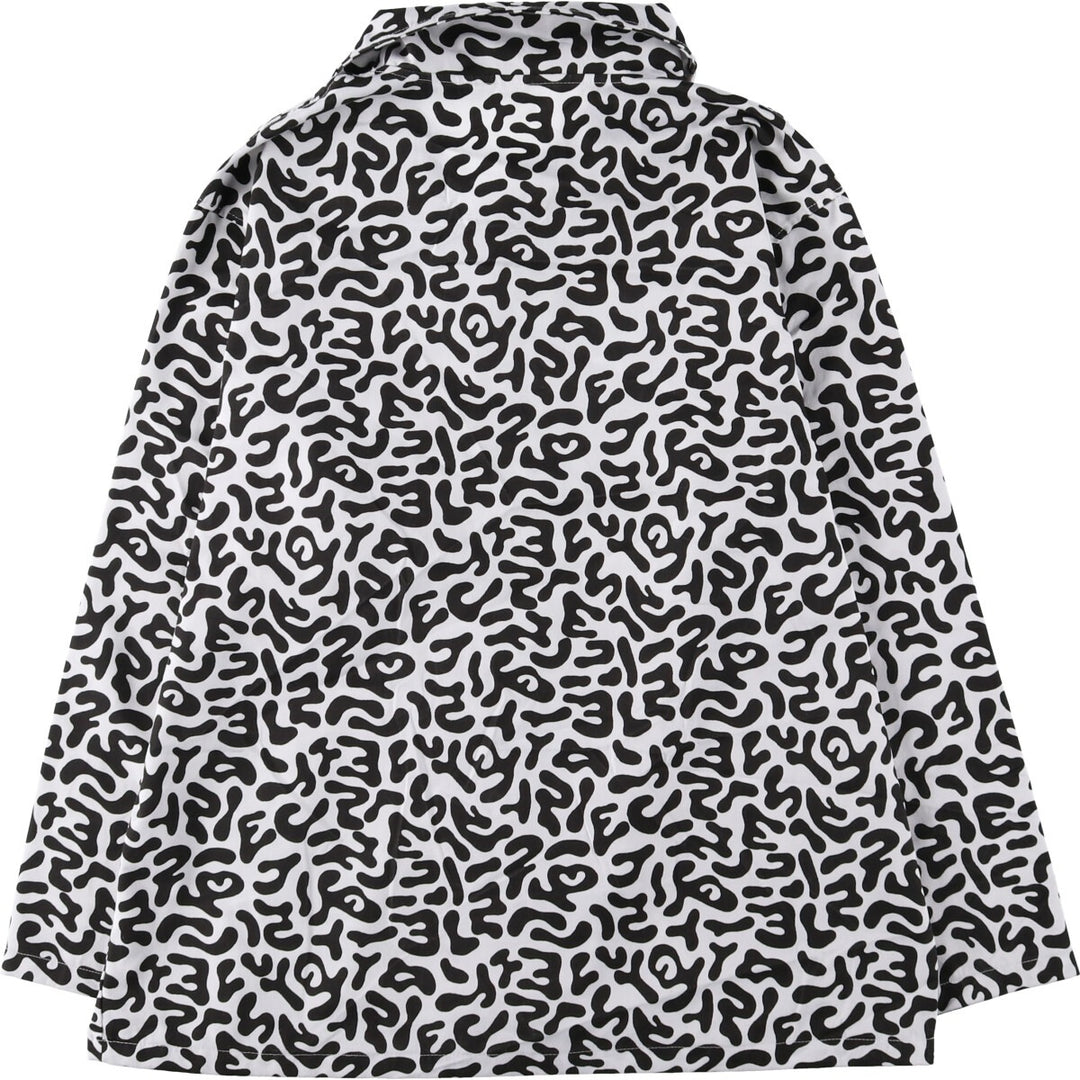 90'S Korean Army An-arkhos Camouflage Pattern Bacteria Camo Military Shirt Jacket Men's XL Vintage /eaa525217