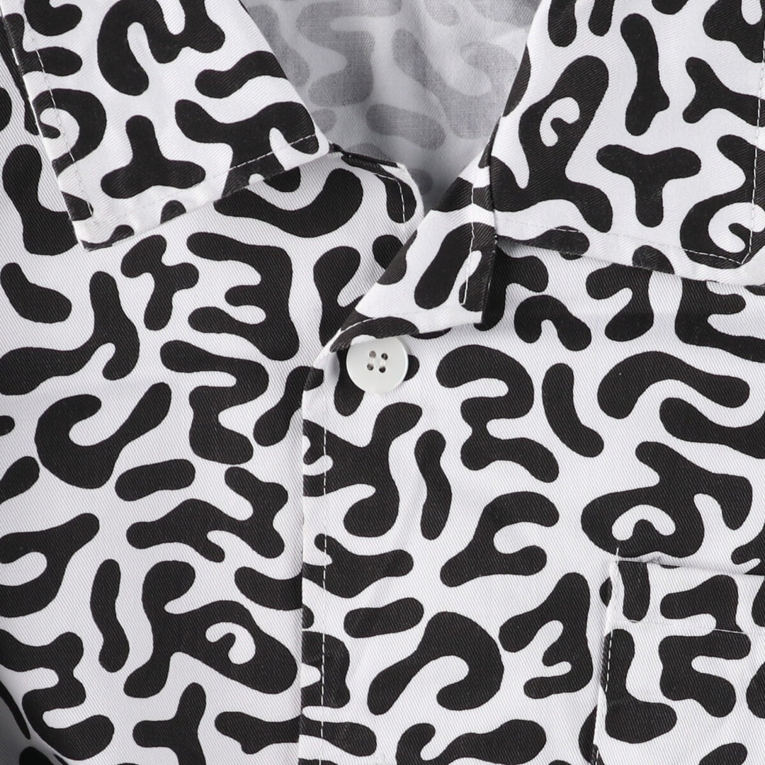 90'S Korean Army An-arkhos Camouflage Pattern Bacteria Camo Military Shirt Jacket Men's XL Vintage /eaa525217