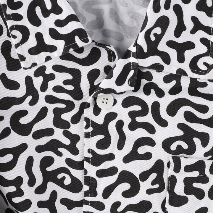 90'S Korean Army An-arkhos Camouflage Pattern Bacteria Camo Military Shirt Jacket Men's XL Vintage /eaa525217