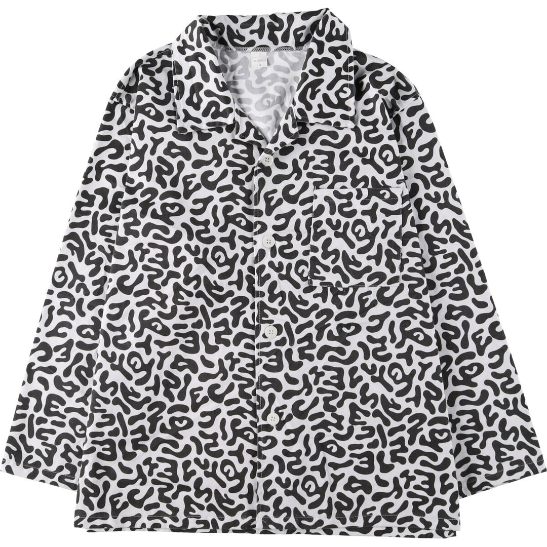 90'S Korean Army An-arkhos Camouflage Pattern Bacteria Camo Military Shirt Jacket Men's XL Vintage /eaa525219