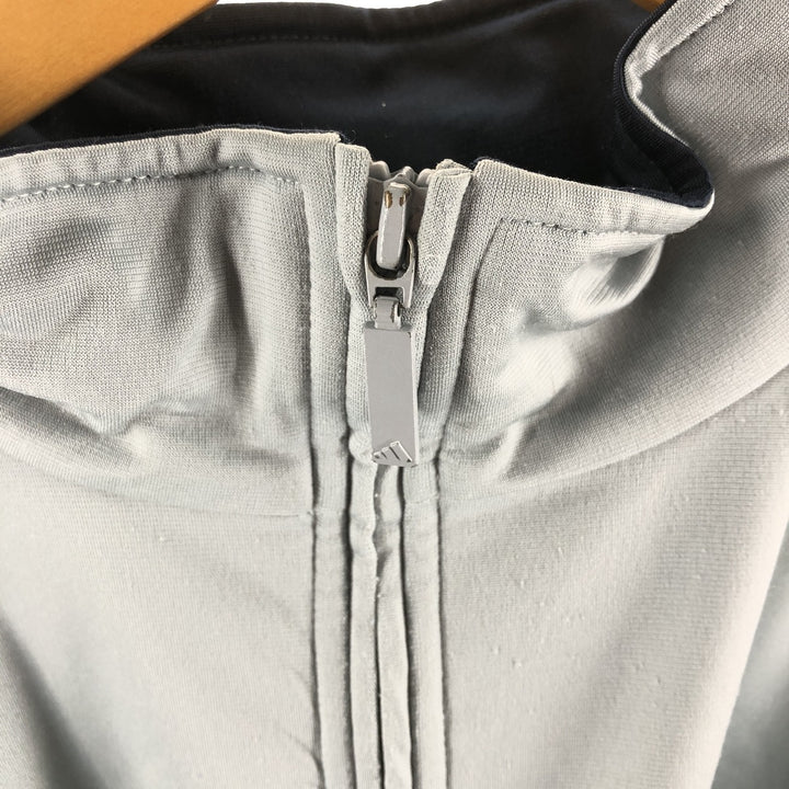 00'S adidas back logo jersey track jacket men's size L polyester gray type Vintage Second Hand