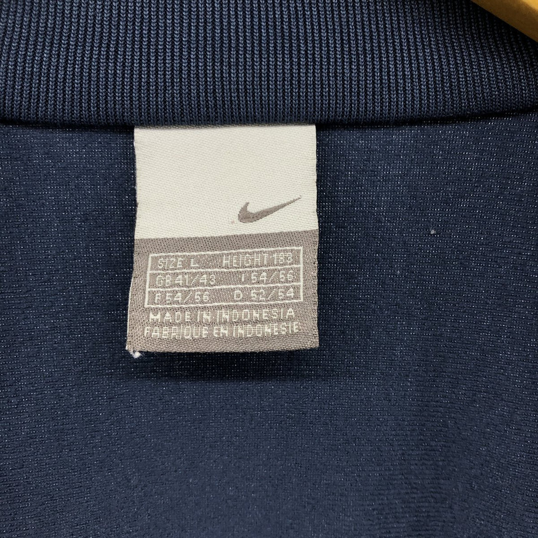 00'S Nike NIKE back print jersey track jacket men's size L /eaa525265