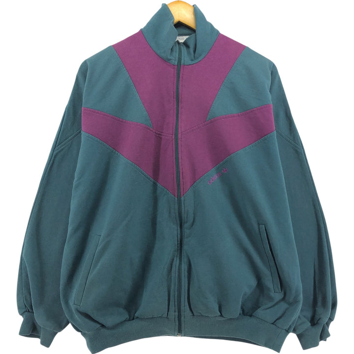 Vintage 80'S adidas track jacket, men's XL size / eaa525305