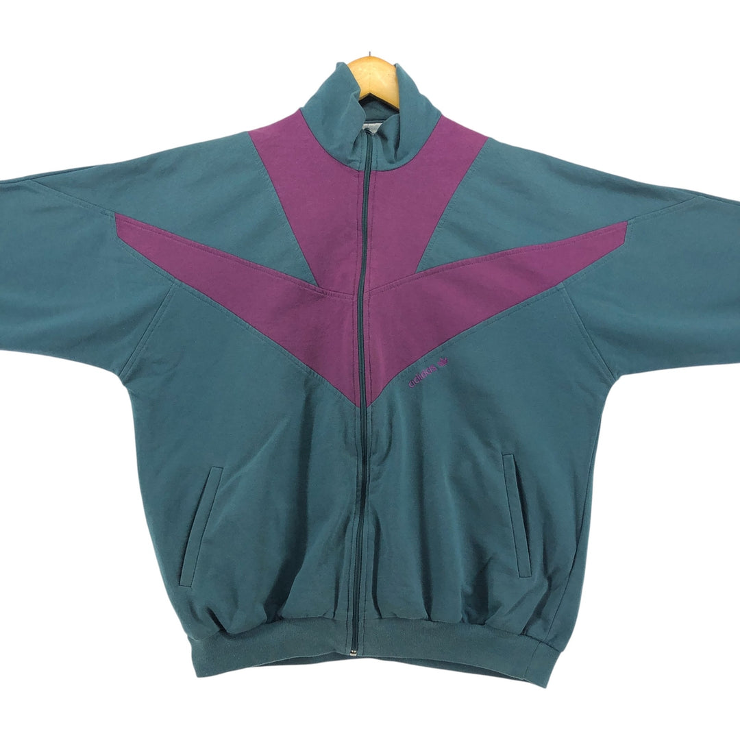 Vintage 80'S adidas track jacket, men's XL size / eaa525305