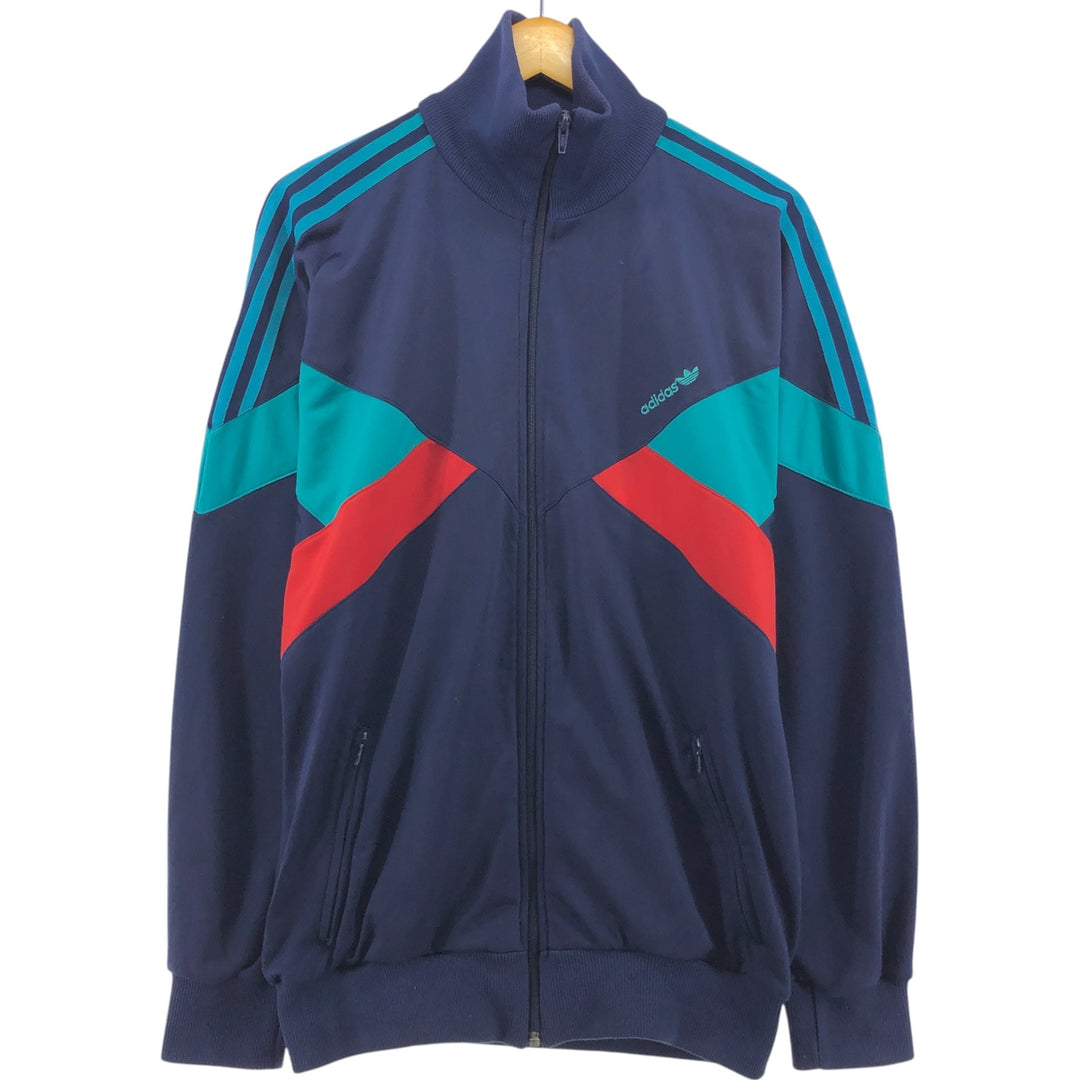 Vintage 80s-90'S adidas track jacket, men's XL size / eaa525308