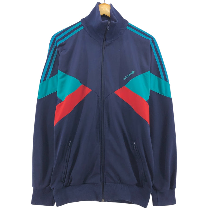 Vintage 80s-90'S adidas track jacket, men's XL size / eaa525308