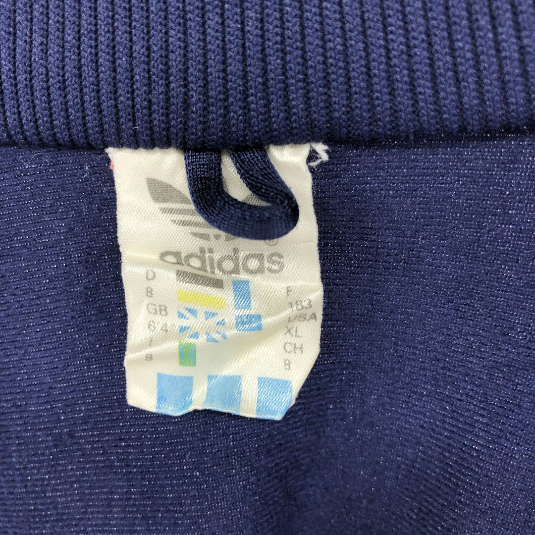 Vintage 80s-90'S adidas track jacket, men's XL size / eaa525308
