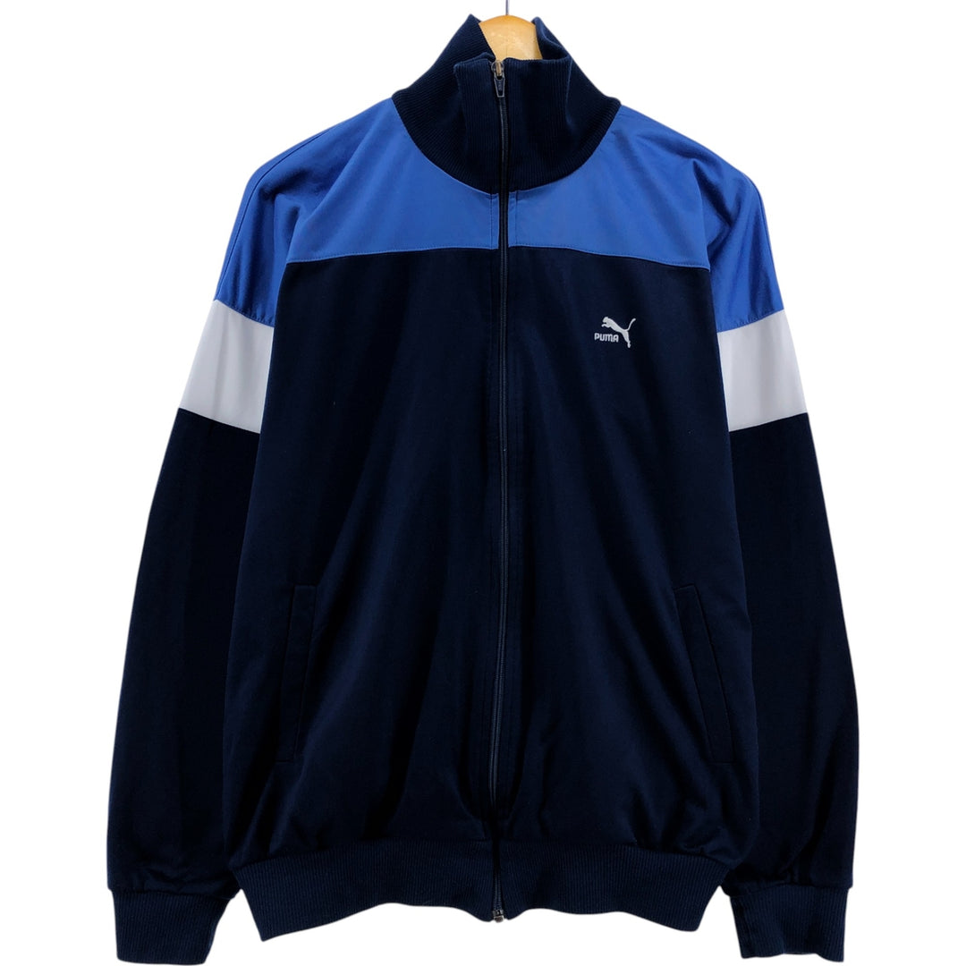 80'S PUMA Jersey Track Jacket Men's Size L Vintage / eaa525309