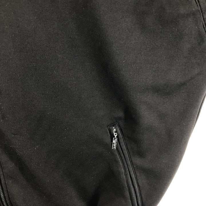 90'S Adidas Back Print Jersey Track Jacket Men's L Size Vintage polyester black type Vintage Second Hand