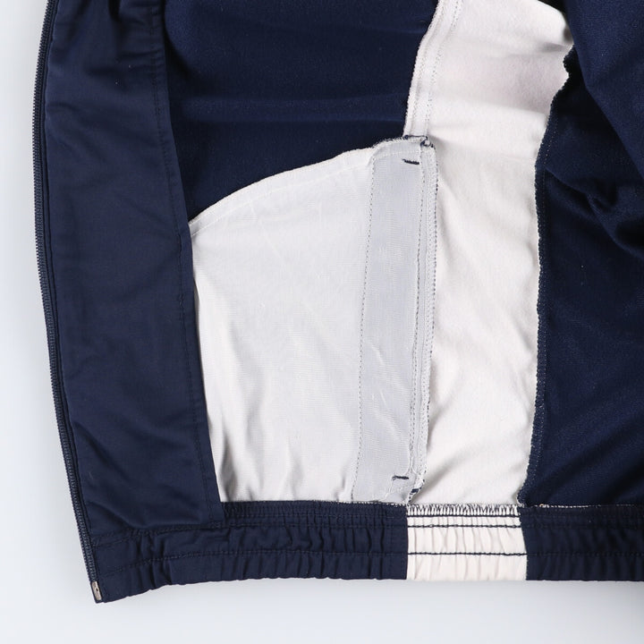 00'S Nike Jersey Track Jacket Men's L size polyester navy blue type Vintage Second Hand