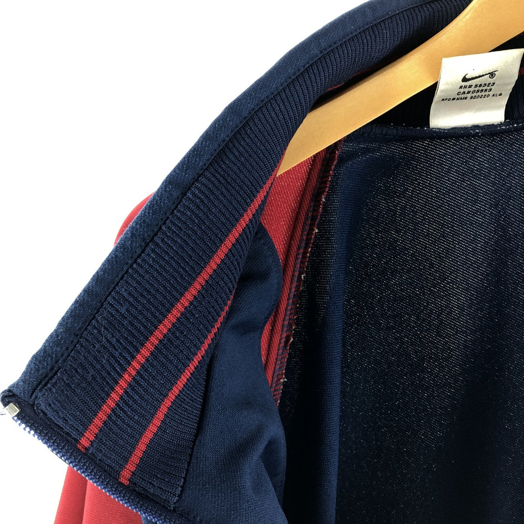 90'S Nike LA LIGA FC BARCELONA Jersey Track Jacket Men's XL Vintage /eaa525351